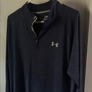 Under Armour Dark Blue Half-Zip Pullover